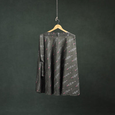 Pochampally Ikat Cotton Wrap Around Skirt 03