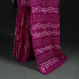 Kutch Bandhani Tie-Dye Cotton Saree 44
