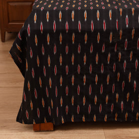 Pochampally Ikat with Bagh Patch Cotton Double Bedsheet Set (108 x 90 in) 04