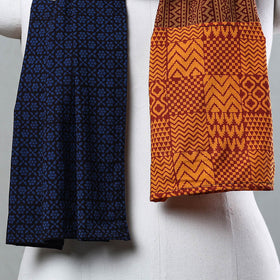  Bagh Block Printed Patchwork Cotton Stole Online at iTokri.com