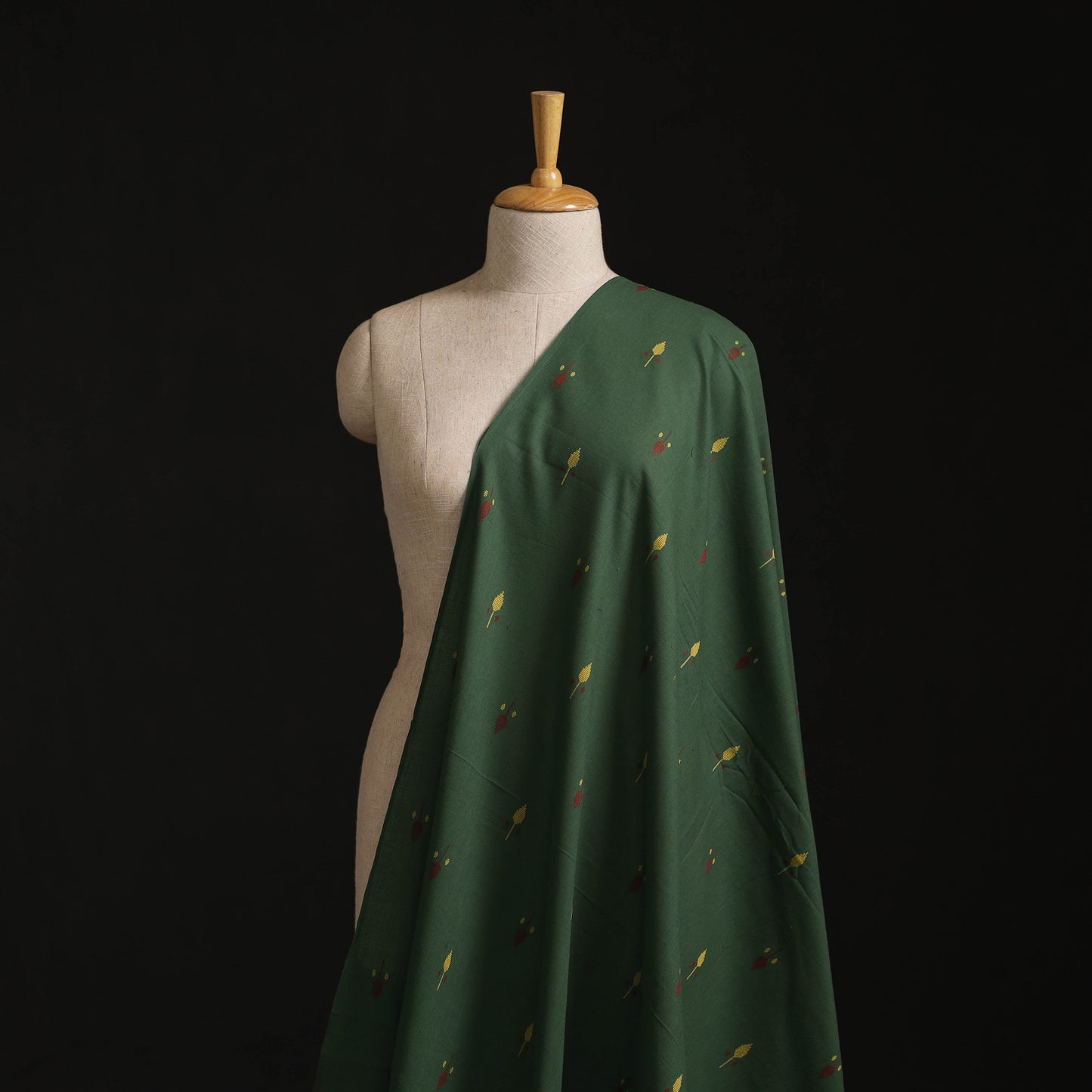 Prewashed Cotton Jacquard Buti Fabric 27