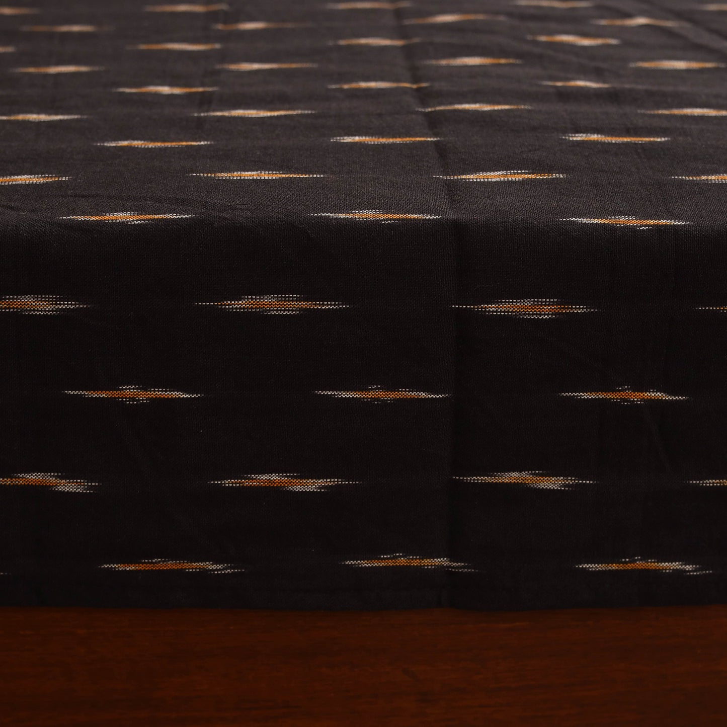 Pochampally Ikat with Bagh Patch Cotton Double Bedsheet Set (108 x 90 in) 07