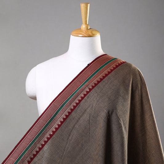 2023/1495-1 27    Prewashed Dharwad Cotton Thread Border Fabric