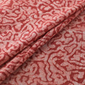 Red - Authentic Kutch Hand Block Batik Print Pure Handwoven Natural Dyed Kala Cotton Fabric 64