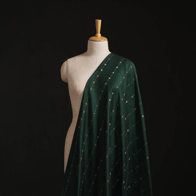 Thread Buti Spun Dupion Viscose Silk Plain Fabric 02
