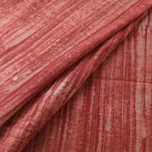 Red - Authentic Kutch Hand Block Batik Print Pure Handwoven Natural Dyed Kala Cotton Fabric 63