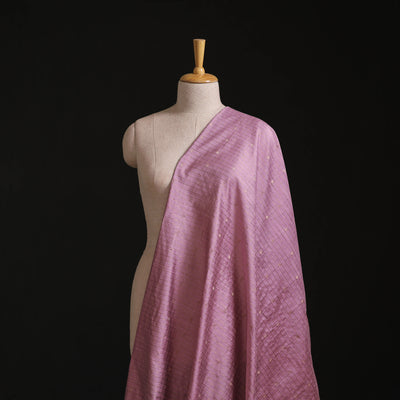 Thread Buti Spun Dupion Viscose Silk Plain Fabric 04