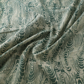 Green - Authentic Kutch Hand Block Batik Print Pure Handwoven Natural Dyed Kala Cotton Fabric 70