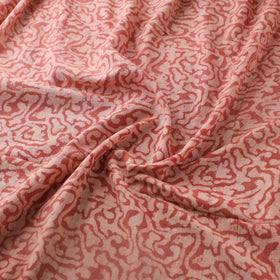 Red - Authentic Kutch Hand Block Batik Print Pure Handwoven Natural Dyed Kala Cotton Fabric 72