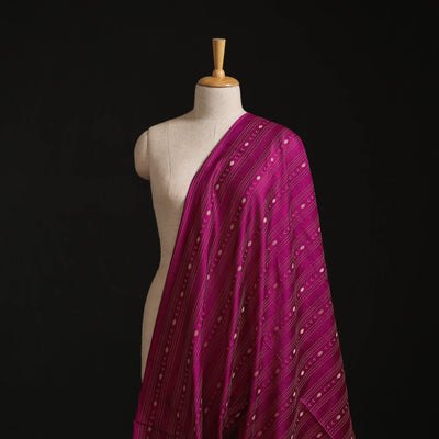 Thread Buti Spun Dupion Viscose Silk Plain Fabric 11