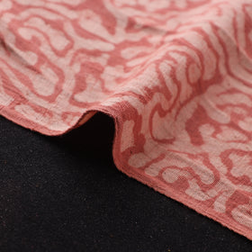 Red - Authentic Kutch Hand Block Batik Print Pure Handwoven Natural Dyed Kala Cotton Fabric 72