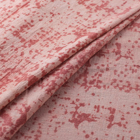 Red - Authentic Kutch Hand Block Batik Print Pure Handwoven Natural Dyed Kala Cotton Fabric 73