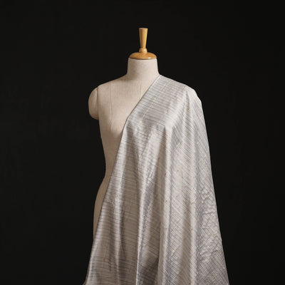 Thread Buti Spun Dupion Viscose Silk Plain Fabric 13