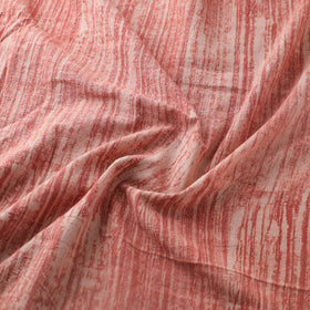 Red - Authentic Kutch Hand Block Batik Print Pure Handwoven Natural Dyed Kala Cotton Fabric 74