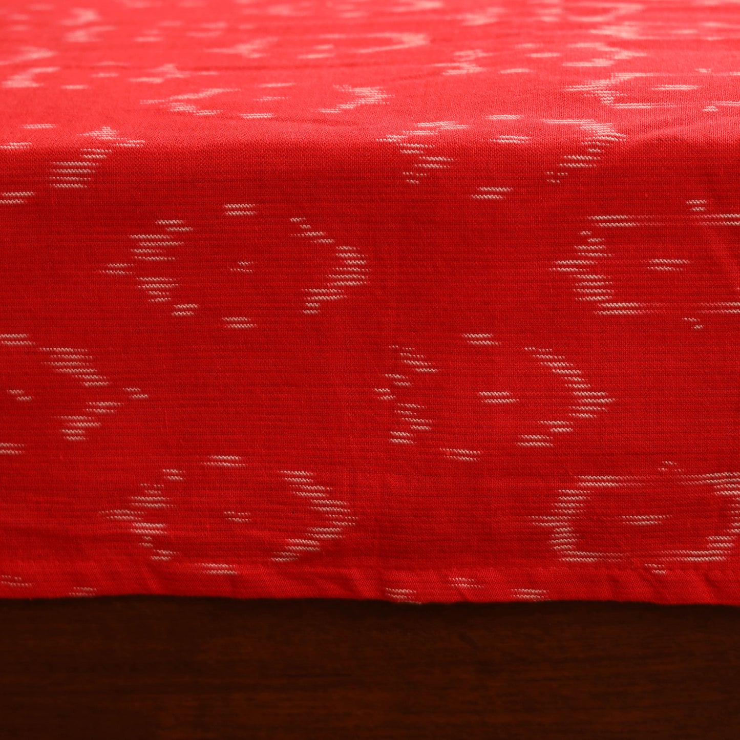 Pochampally Ikat with Bagh Patch Cotton Double Bedsheet Set (108 x 90 in) 12
