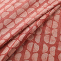 Red - Authentic Kutch Hand Block Batik Print Pure Handwoven Natural Dyed Kala Cotton Fabric 76