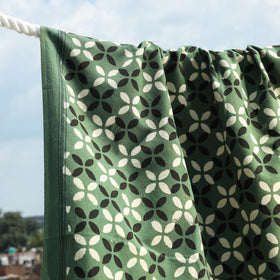 Buy Traditional Pipad Block Printed Pure Handloom Cotton Towel Online at iTokri.com