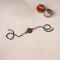 Black - Bishnupur Handpainted Terracotta Rakhi 14