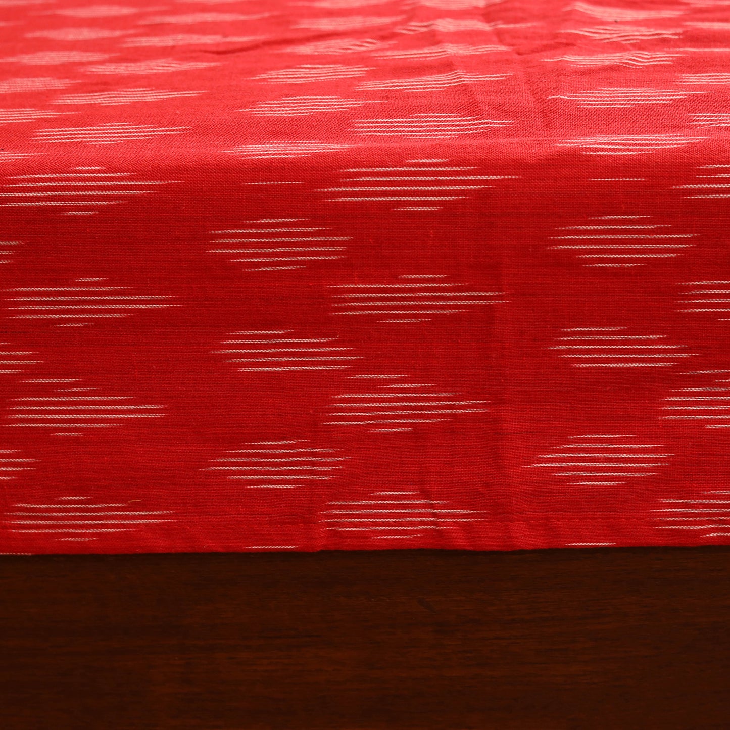 Pochampally Ikat with Bagh Patch Cotton Double Bedsheet Set (108 x 90 in) 14