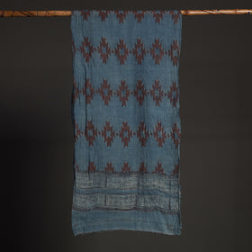  Akola Block Printed Pure Woolen Stole 