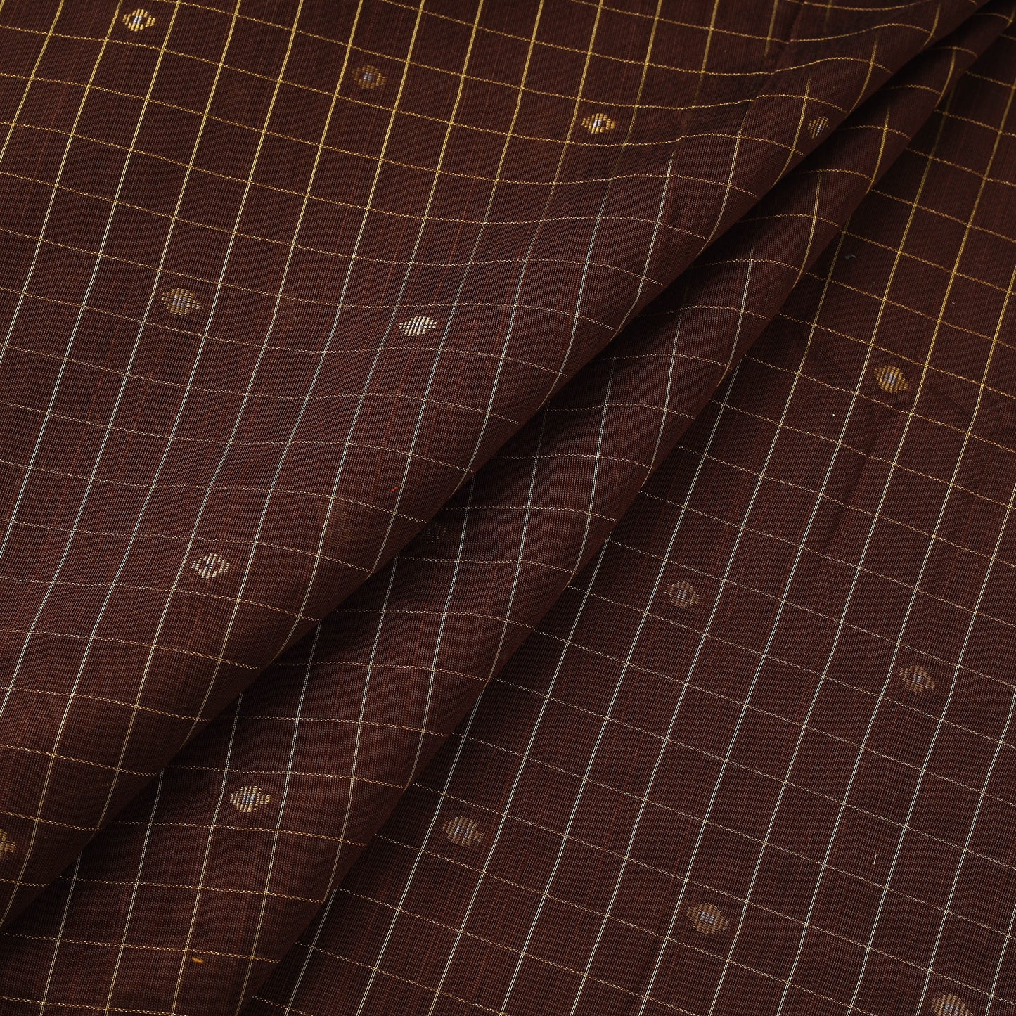 Thread Buti Spun Dupion Viscose Silk Plain Fabric 32