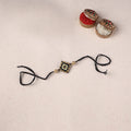 Black - Bishnupur Handpainted Terracotta Rakhi 20