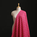 Pink - Pochampally Ikat Weave Cotton Fabric 20