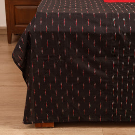 Pochampally Ikat with Bagh Patch Cotton Double Bedsheet Set (108 x 90 in) 18