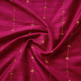 Thread Buti Spun Dupion Viscose Silk Plain Fabric 27