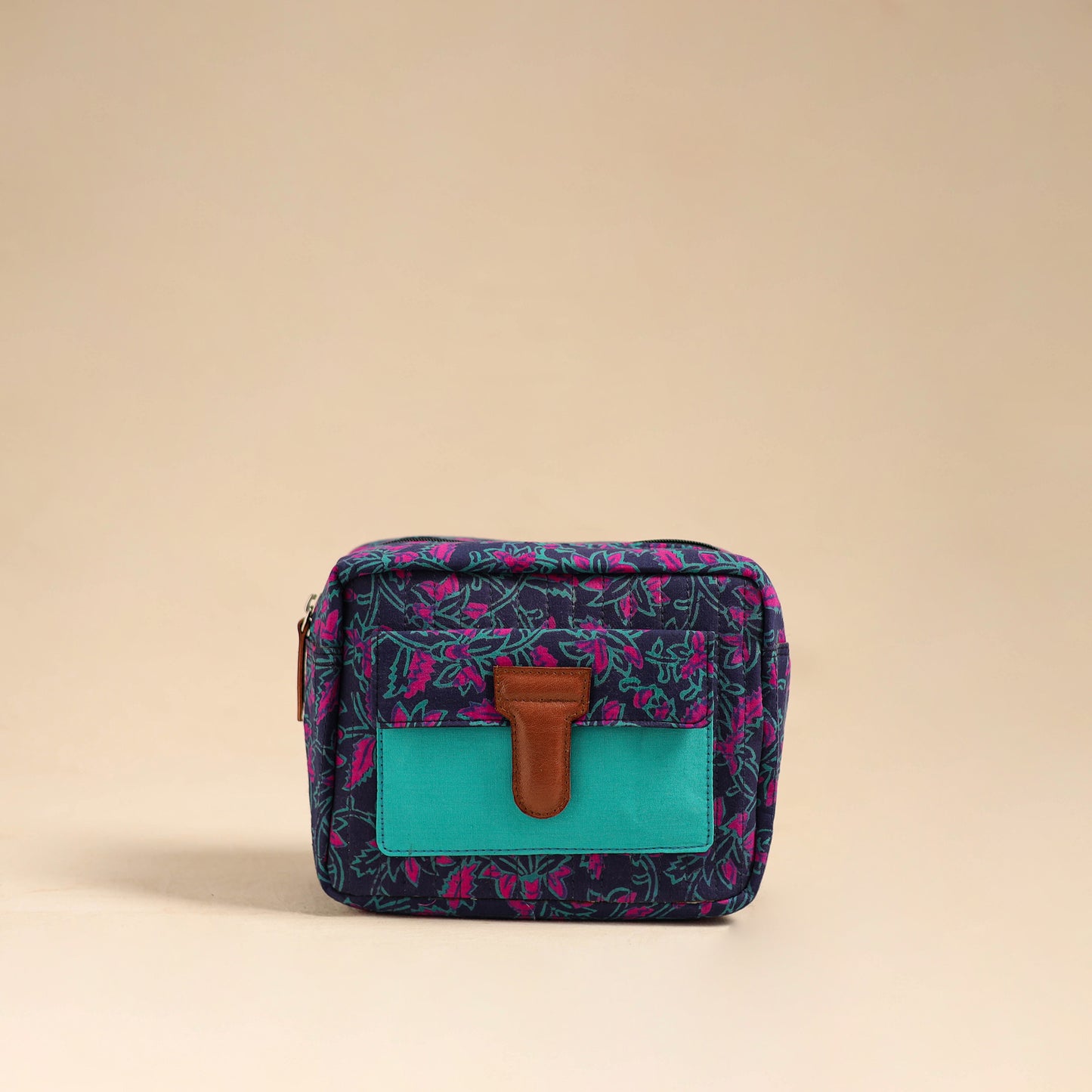 Handcrafted Cotton Multipurpose Toiletry Bag