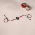 Multicolor - Bishnupur Handpainted Terracotta Rakhi 27