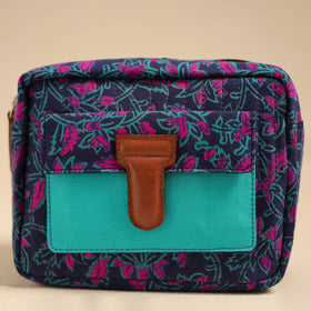 Handcrafted Cotton Multipurpose Toiletry Bag