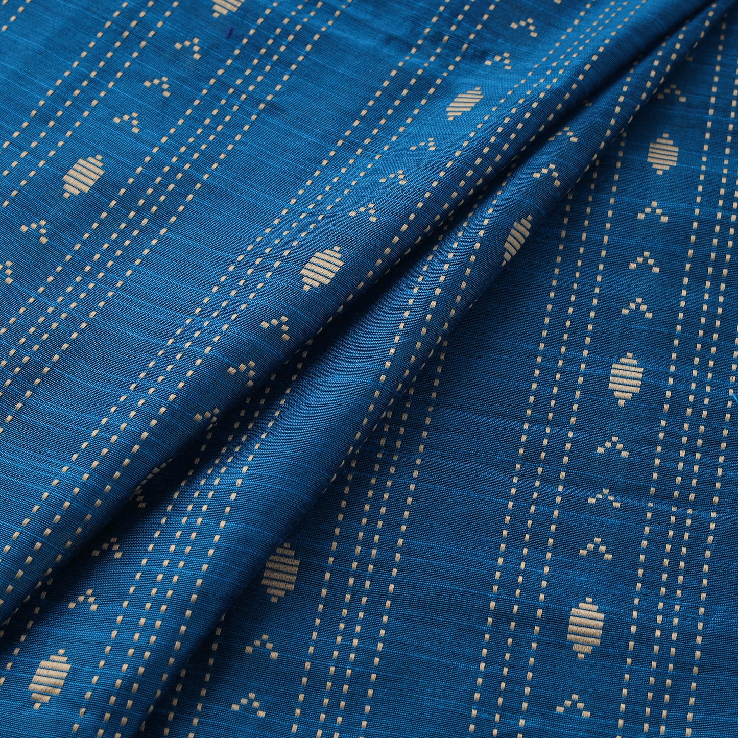 Thread Buti Spun Dupion Viscose Silk Plain Fabric 23