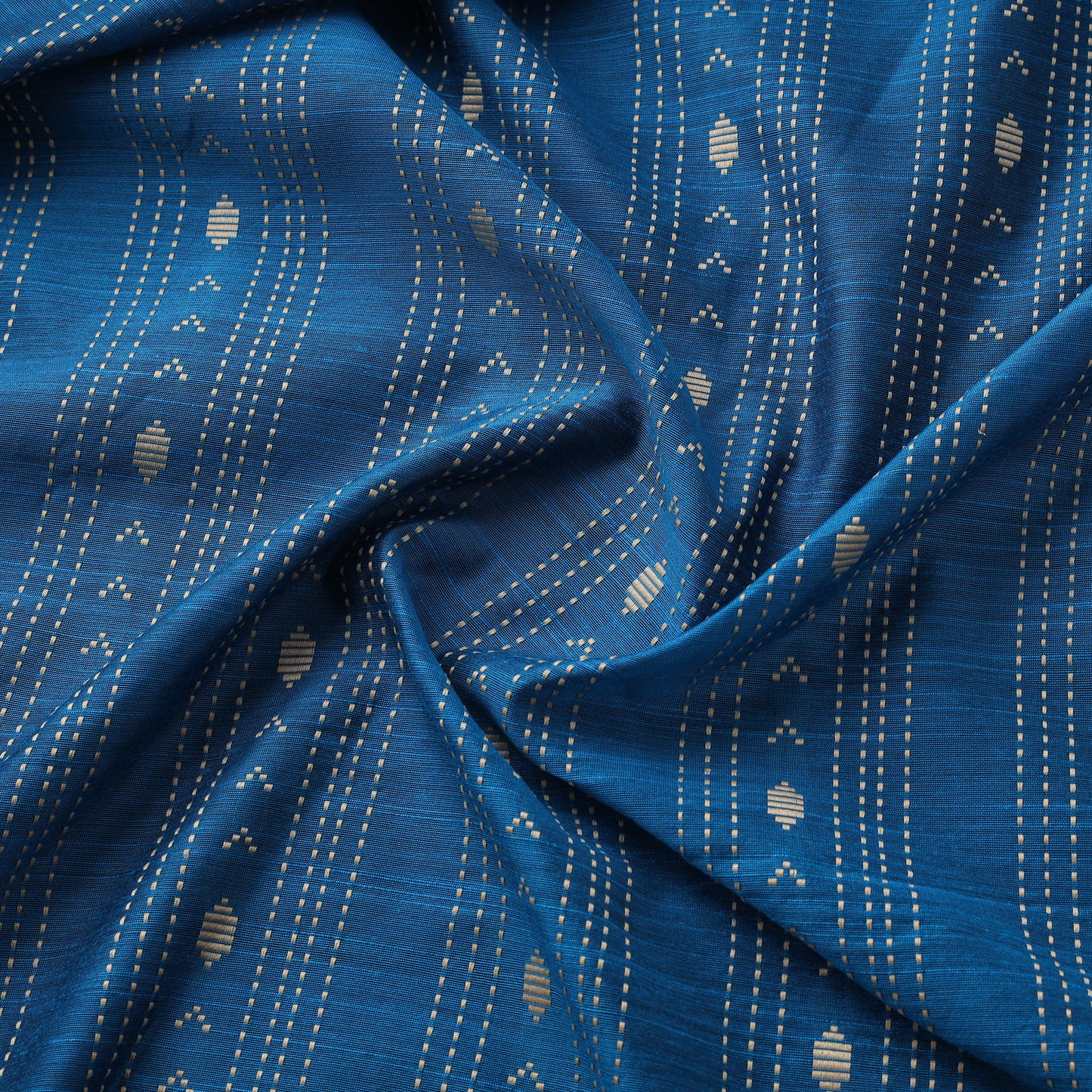 Thread Buti Spun Dupion Viscose Silk Plain Fabric 23