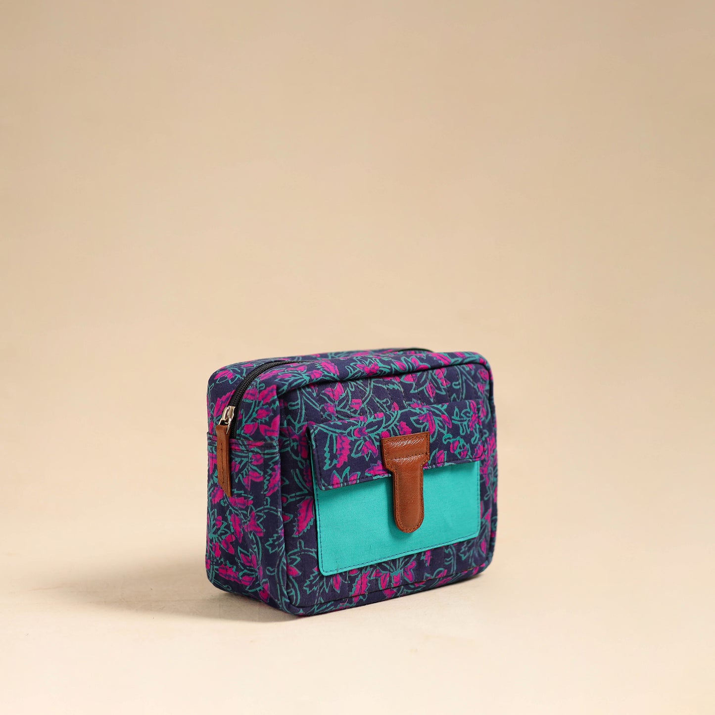 Handcrafted Cotton Multipurpose Toiletry Bag