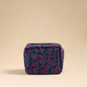 Handcrafted Cotton Multipurpose Toiletry Bag