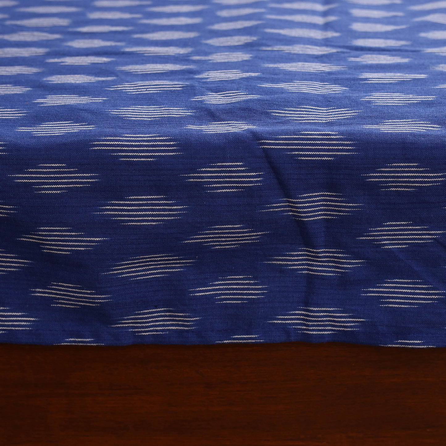 Pochampally Ikat with Kalamkari Patch Cotton Double Bedsheet Set (108 x 90 in) 20