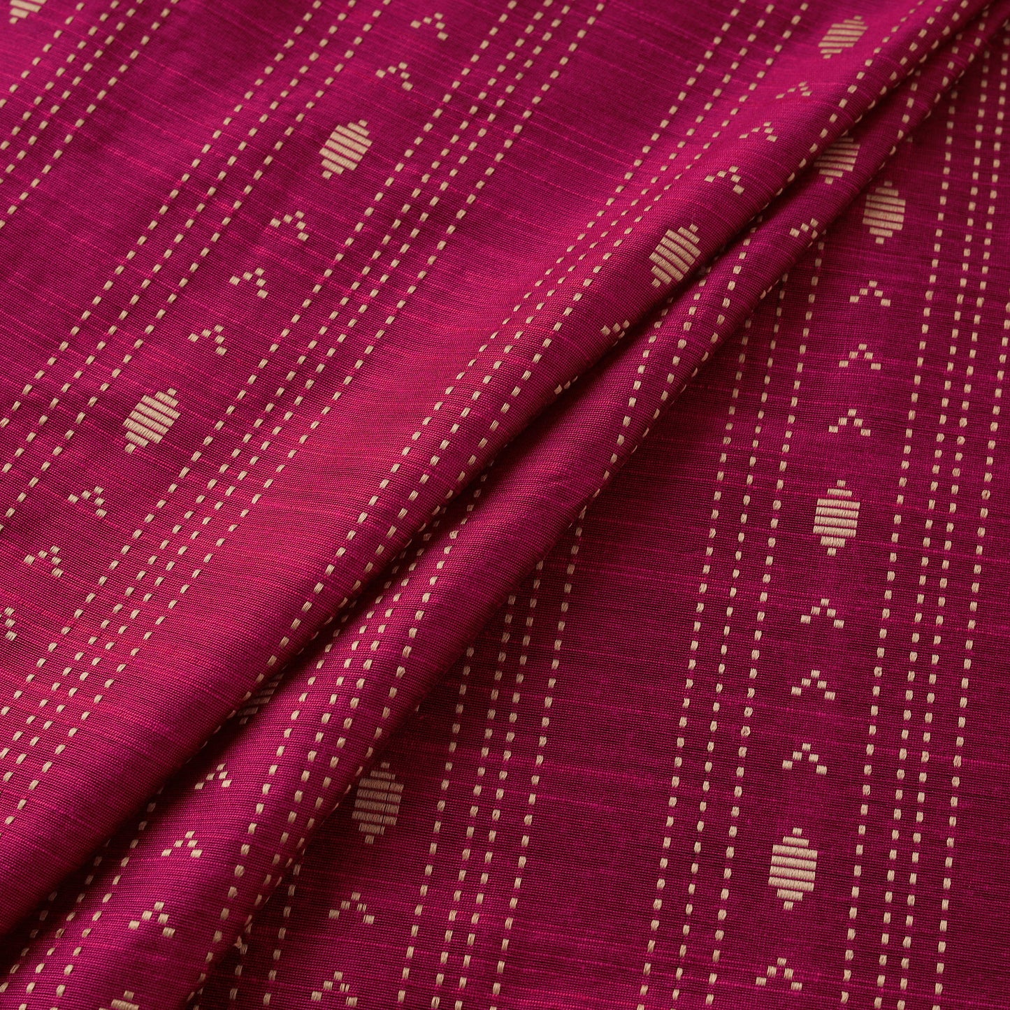 Thread Buti Spun Dupion Viscose Silk Plain Fabric 21