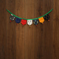 Multicolor - handmade fabric toran for home decor 06