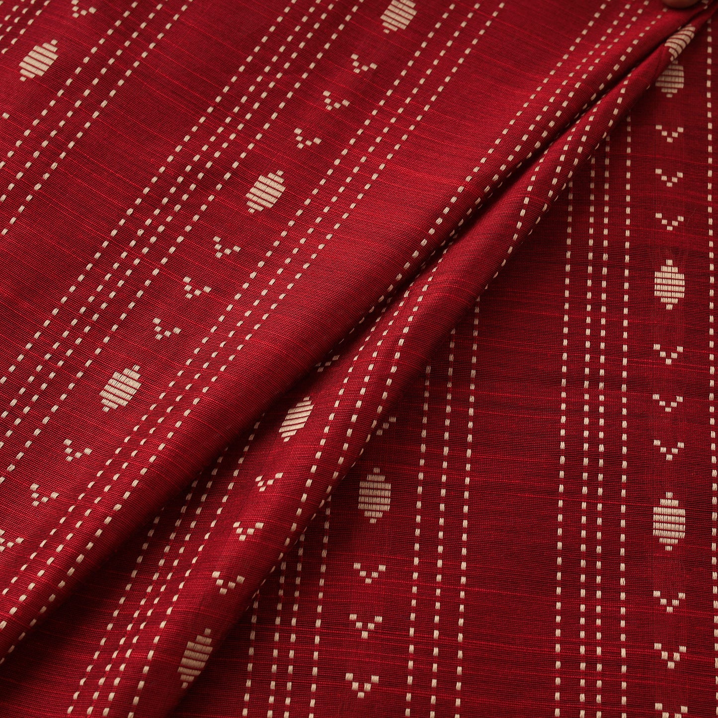 Thread Buti Spun Dupion Viscose Silk Plain Fabric 15