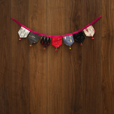 Multicolor - handmade fabric toran for home decor 09