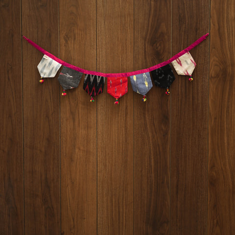 Multicolor - handmade fabric toran for home decor 09