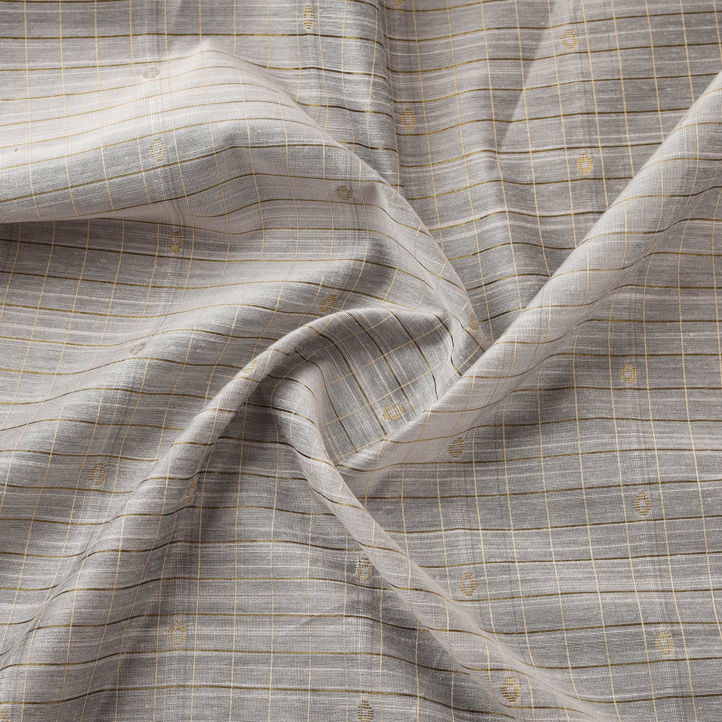 Thread Buti Spun Dupion Viscose Silk Plain Fabric 13