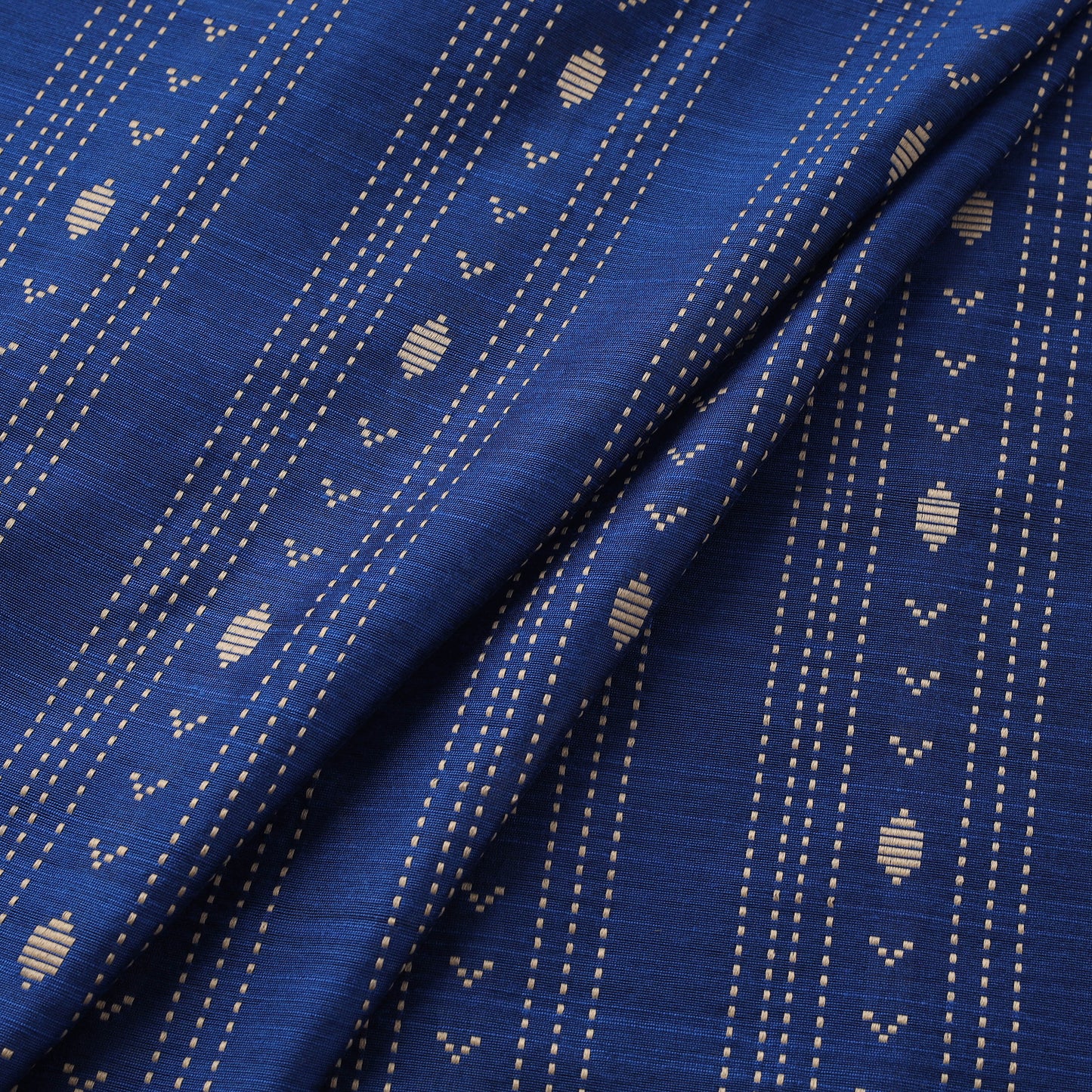 Thread Buti Spun Dupion Viscose Silk Plain Fabric 12