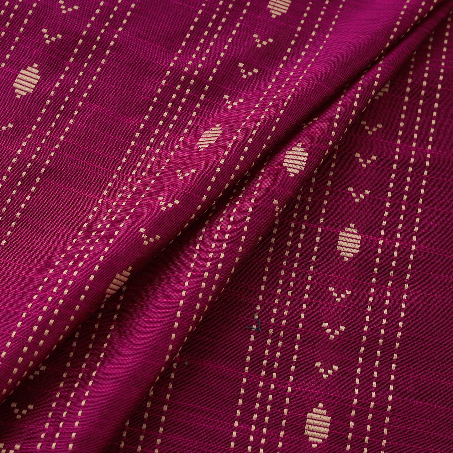 Thread Buti Spun Dupion Viscose Silk Plain Fabric 11
