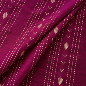 Thread Buti Spun Dupion Viscose Silk Plain Fabric 11