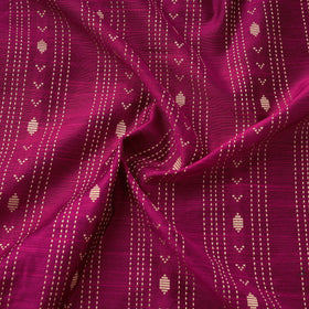 Thread Buti Spun Dupion Viscose Silk Plain Fabric 11