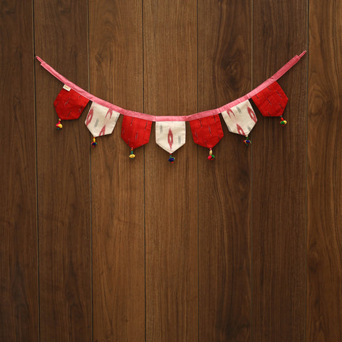 Multicolor - handmade fabric toran for home decor 13