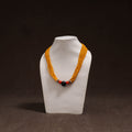 Yellow - Bead Work Handmade Baiga Tribal Moonga Dana Necklace 10
