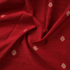 Thread Buti Spun Dupion Viscose Silk Plain Fabric 09